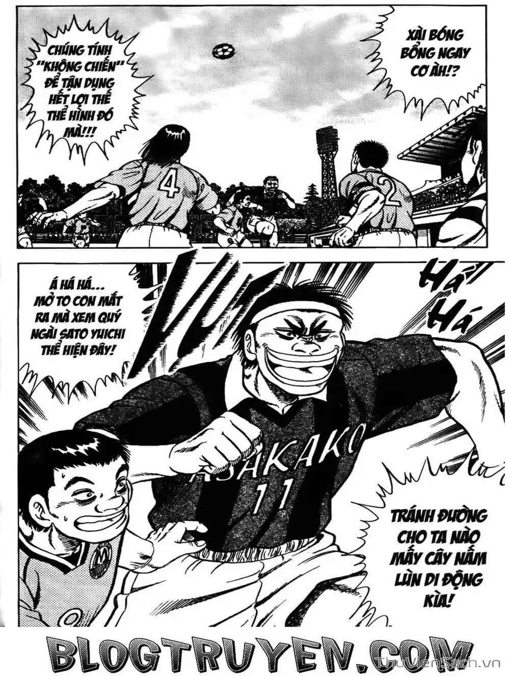 Truyện Tranh Sóng Gió Cầu Trường - Buttobi Itto trang 2
