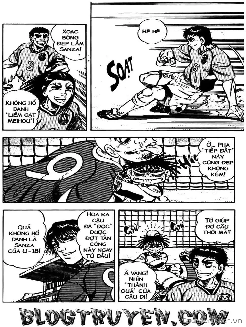 Truyện Tranh Sóng Gió Cầu Trường - Buttobi Itto trang 2