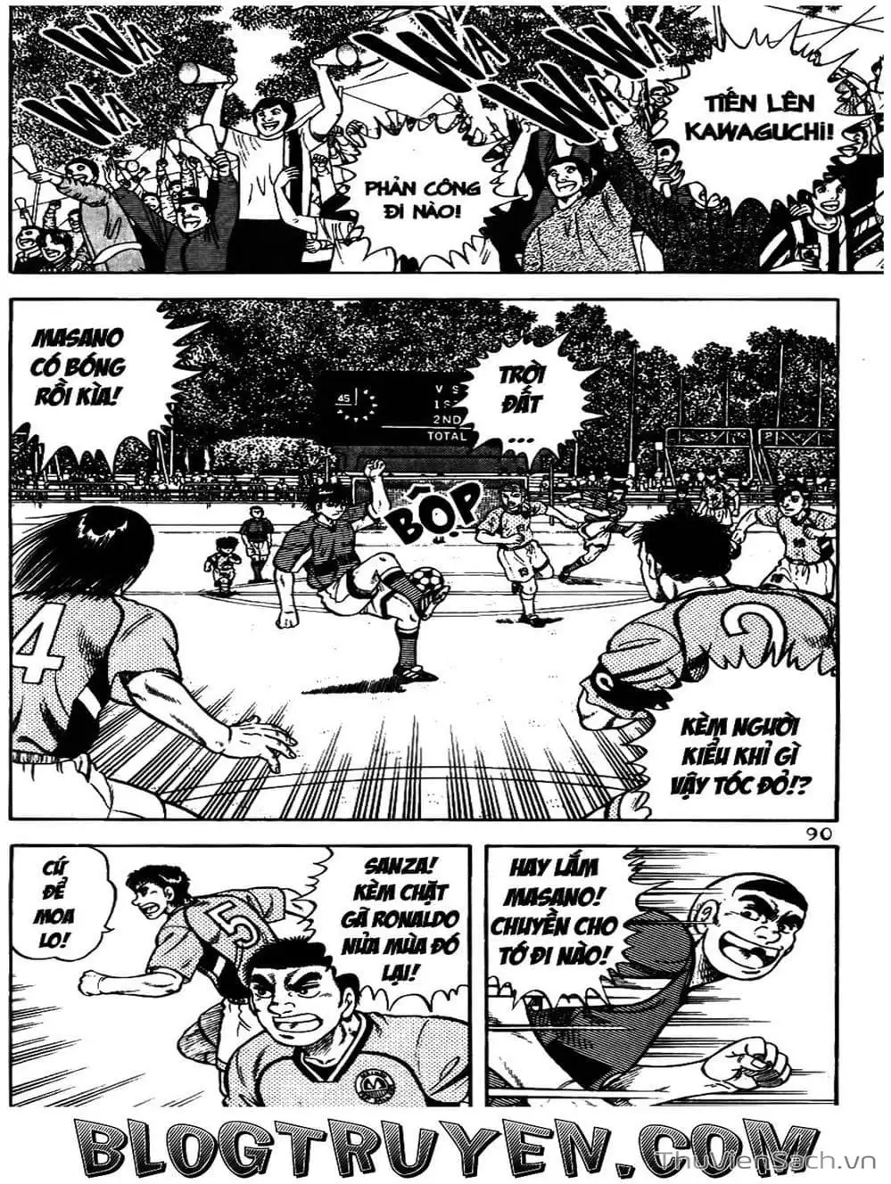 Truyện Tranh Sóng Gió Cầu Trường - Buttobi Itto trang 2