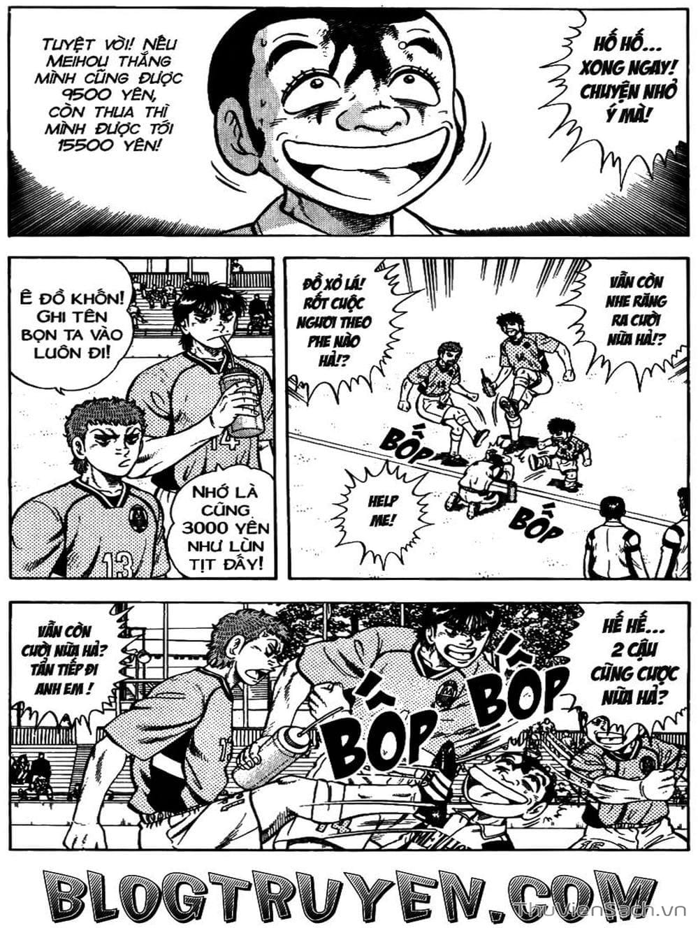 Truyện Tranh Sóng Gió Cầu Trường - Buttobi Itto trang 2