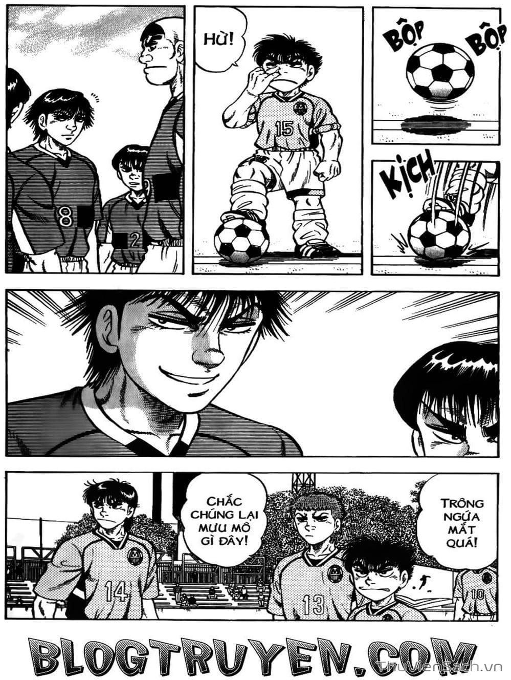 Truyện Tranh Sóng Gió Cầu Trường - Buttobi Itto trang 2