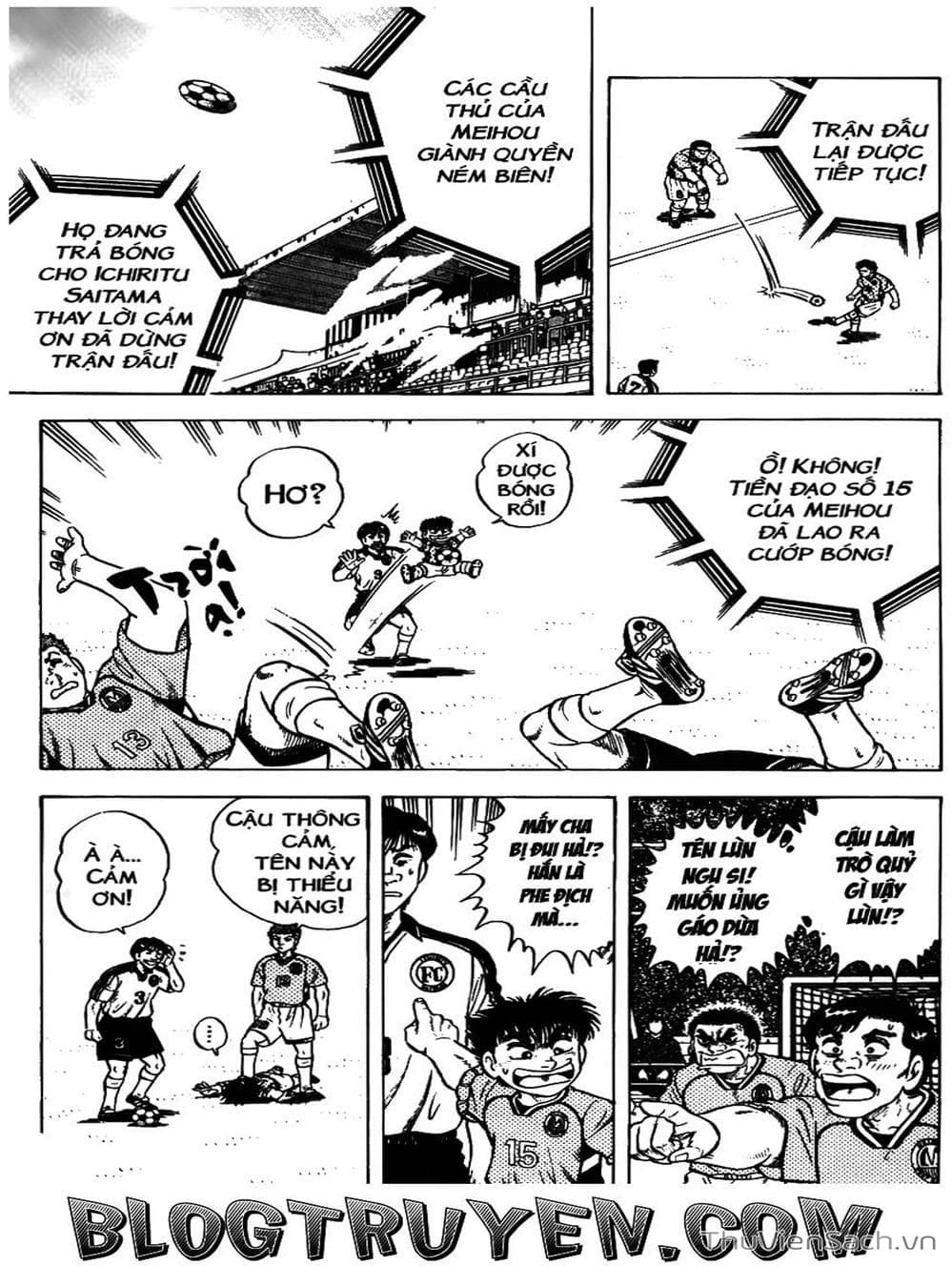 Truyện Tranh Sóng Gió Cầu Trường - Buttobi Itto trang 2