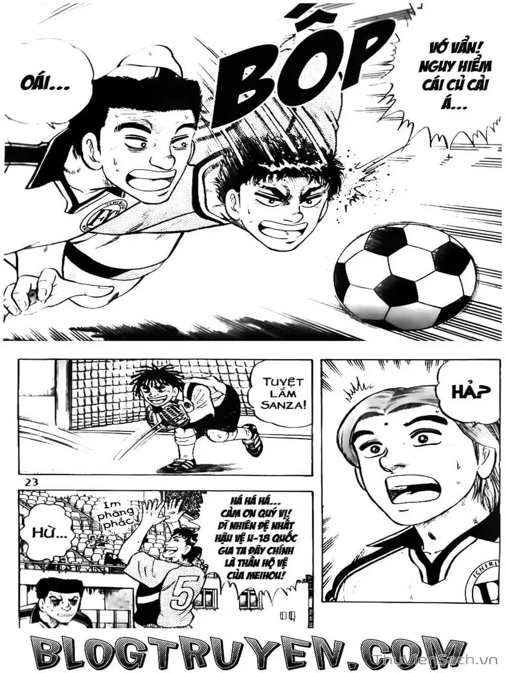 Truyện Tranh Sóng Gió Cầu Trường - Buttobi Itto trang 2