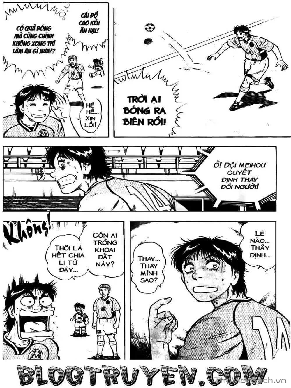 Truyện Tranh Sóng Gió Cầu Trường - Buttobi Itto trang 2