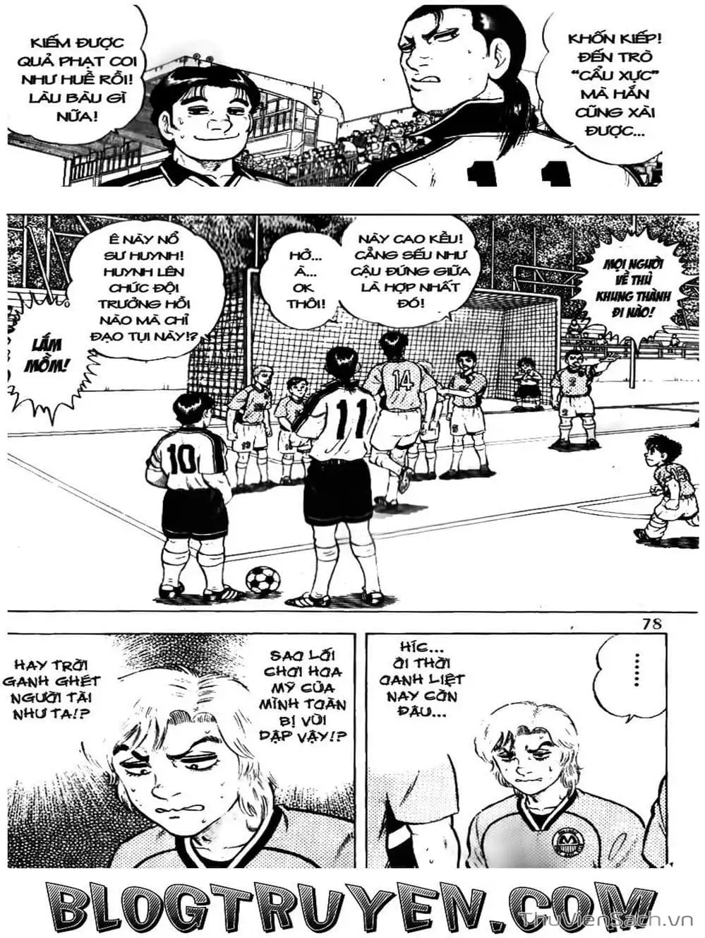 Truyện Tranh Sóng Gió Cầu Trường - Buttobi Itto trang 2