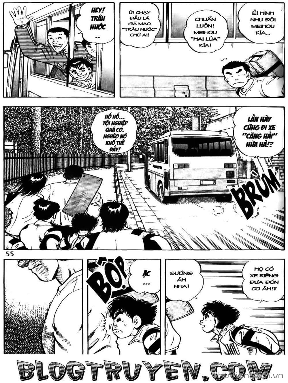 Truyện Tranh Sóng Gió Cầu Trường - Buttobi Itto trang 2