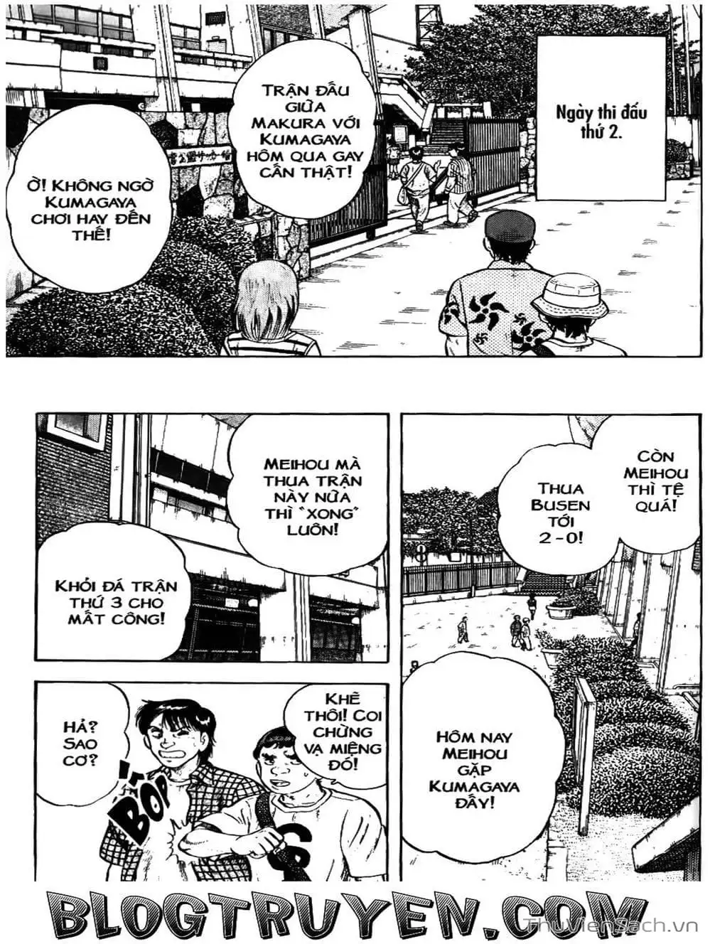 Truyện Tranh Sóng Gió Cầu Trường - Buttobi Itto trang 2