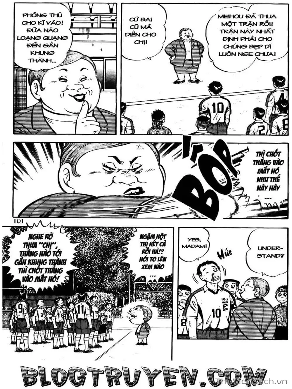 Truyện Tranh Sóng Gió Cầu Trường - Buttobi Itto trang 2