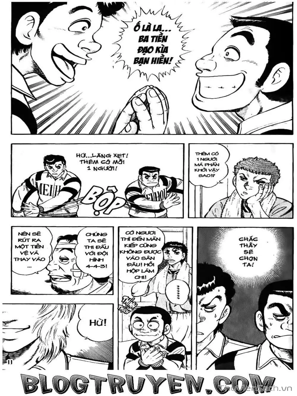 Truyện Tranh Sóng Gió Cầu Trường - Buttobi Itto trang 2