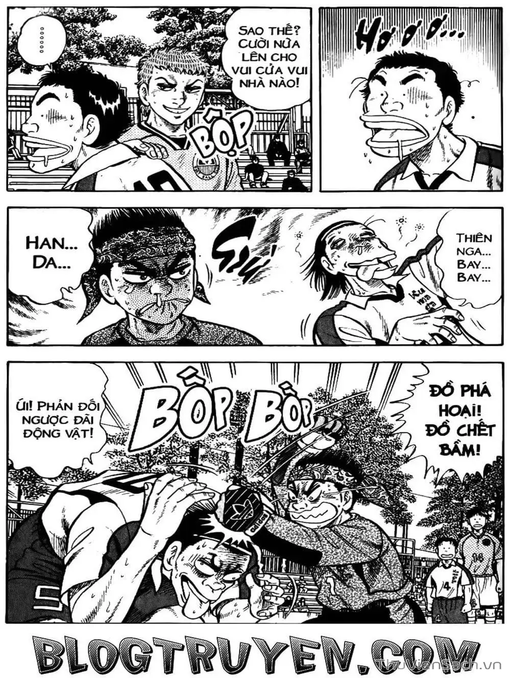 Truyện Tranh Sóng Gió Cầu Trường - Buttobi Itto trang 2