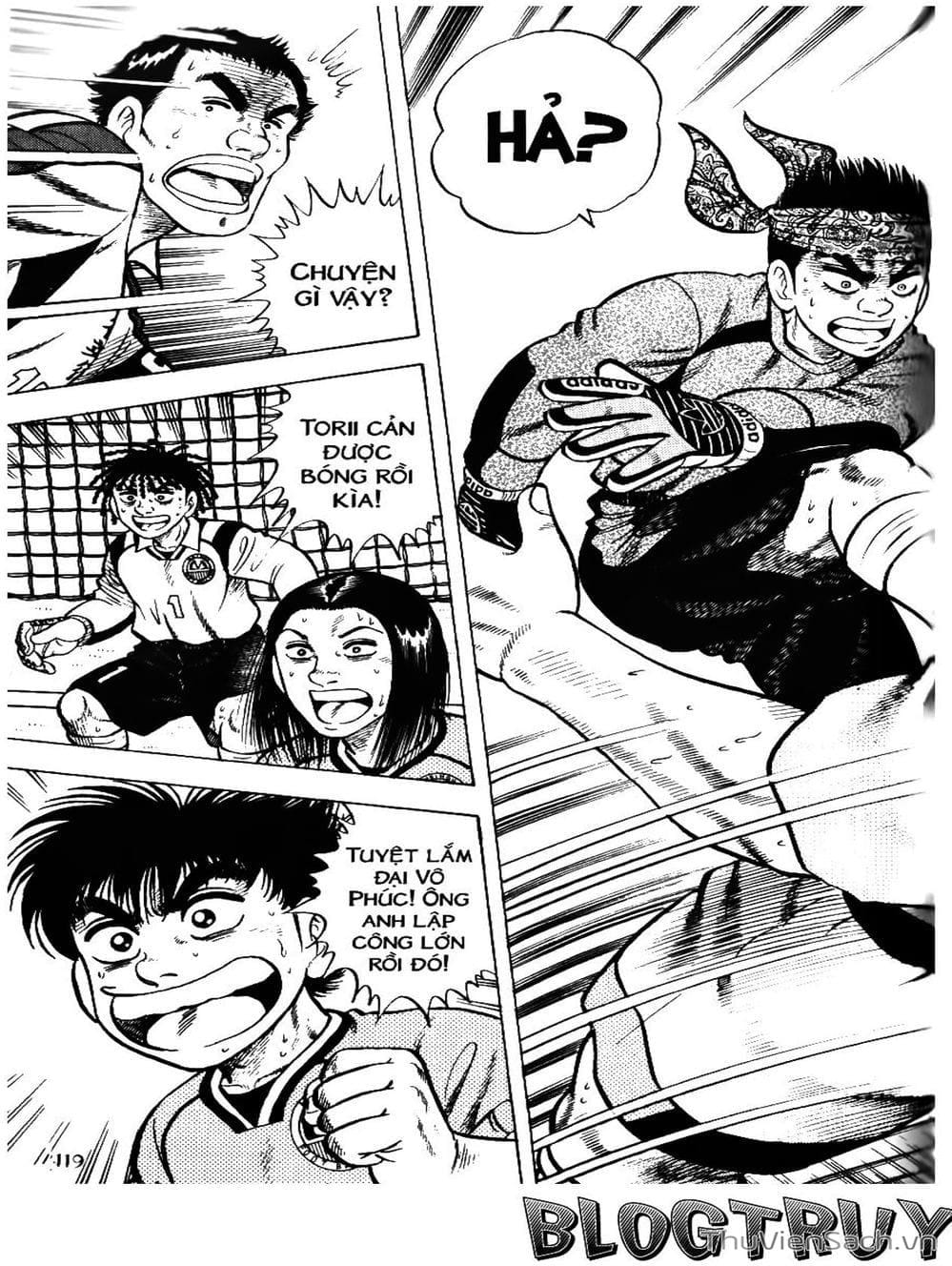 Truyện Tranh Sóng Gió Cầu Trường - Buttobi Itto trang 2