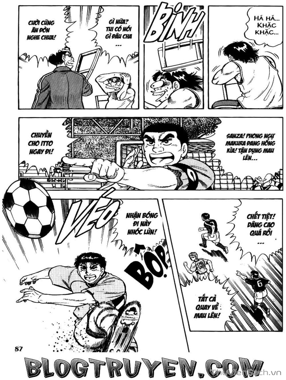 Truyện Tranh Sóng Gió Cầu Trường - Buttobi Itto trang 2