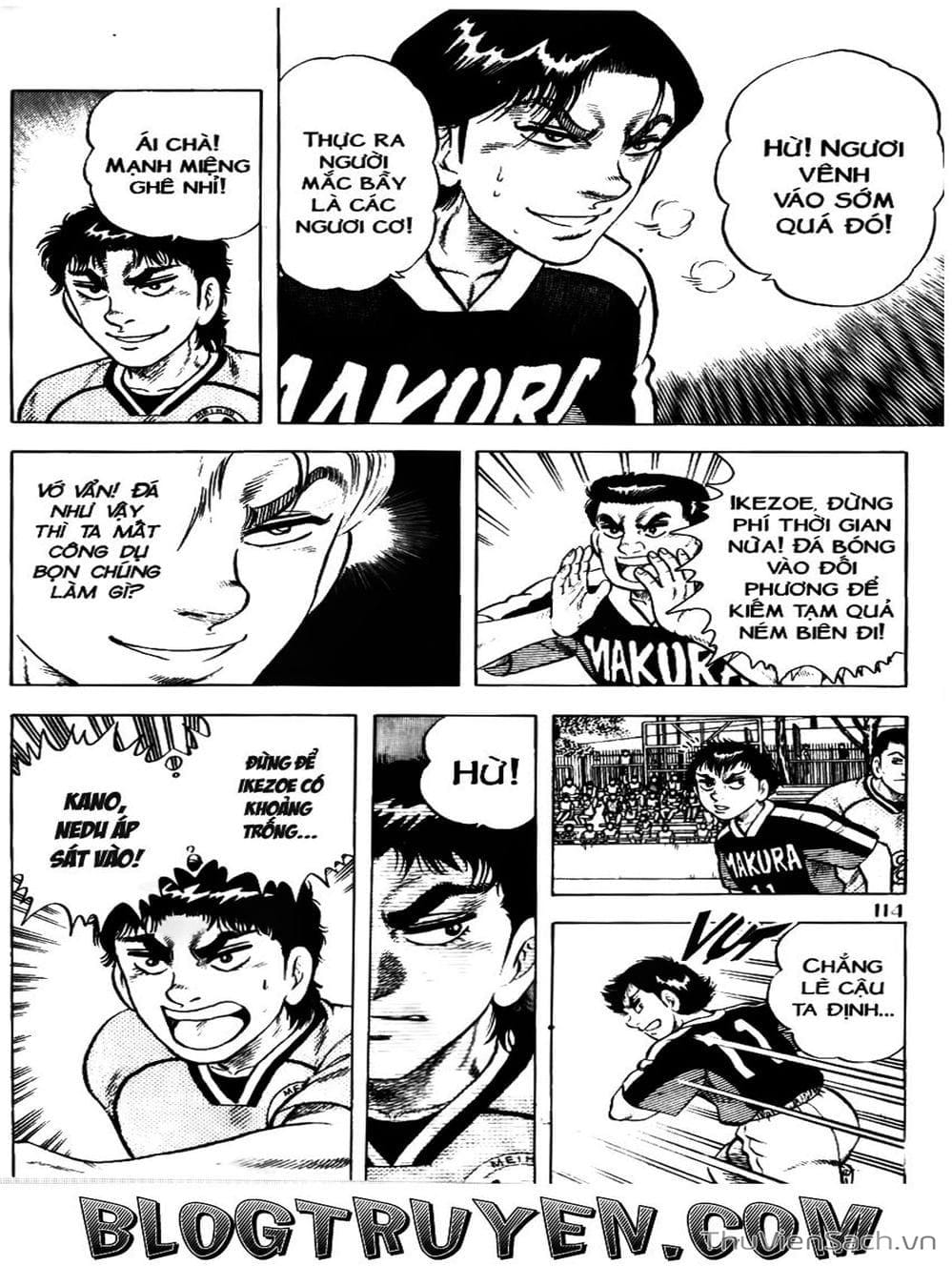 Truyện Tranh Sóng Gió Cầu Trường - Buttobi Itto trang 2