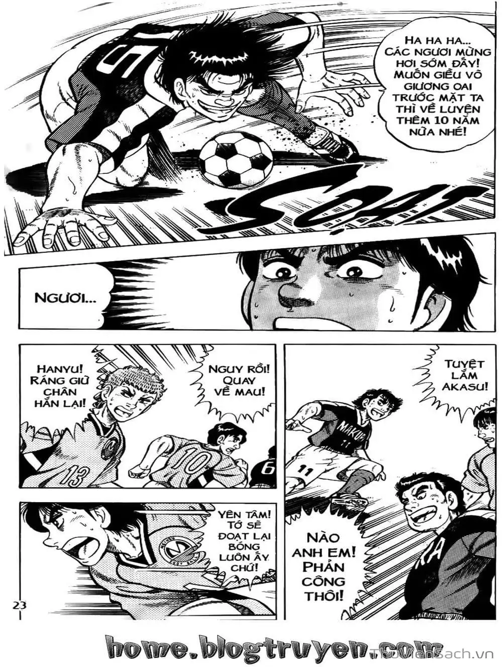 Truyện Tranh Sóng Gió Cầu Trường - Buttobi Itto trang 2