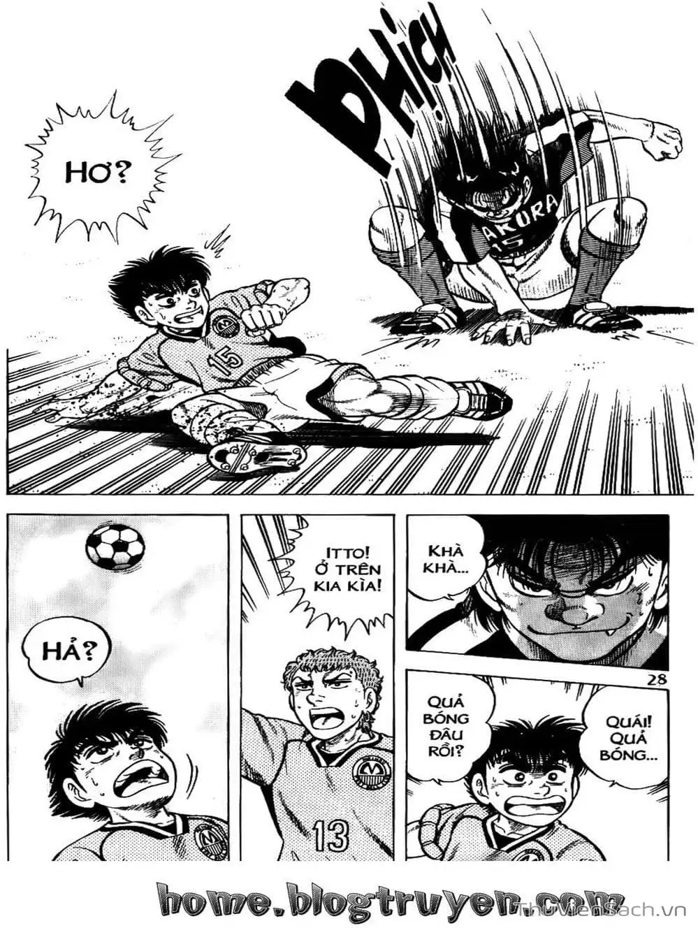 Truyện Tranh Sóng Gió Cầu Trường - Buttobi Itto trang 2