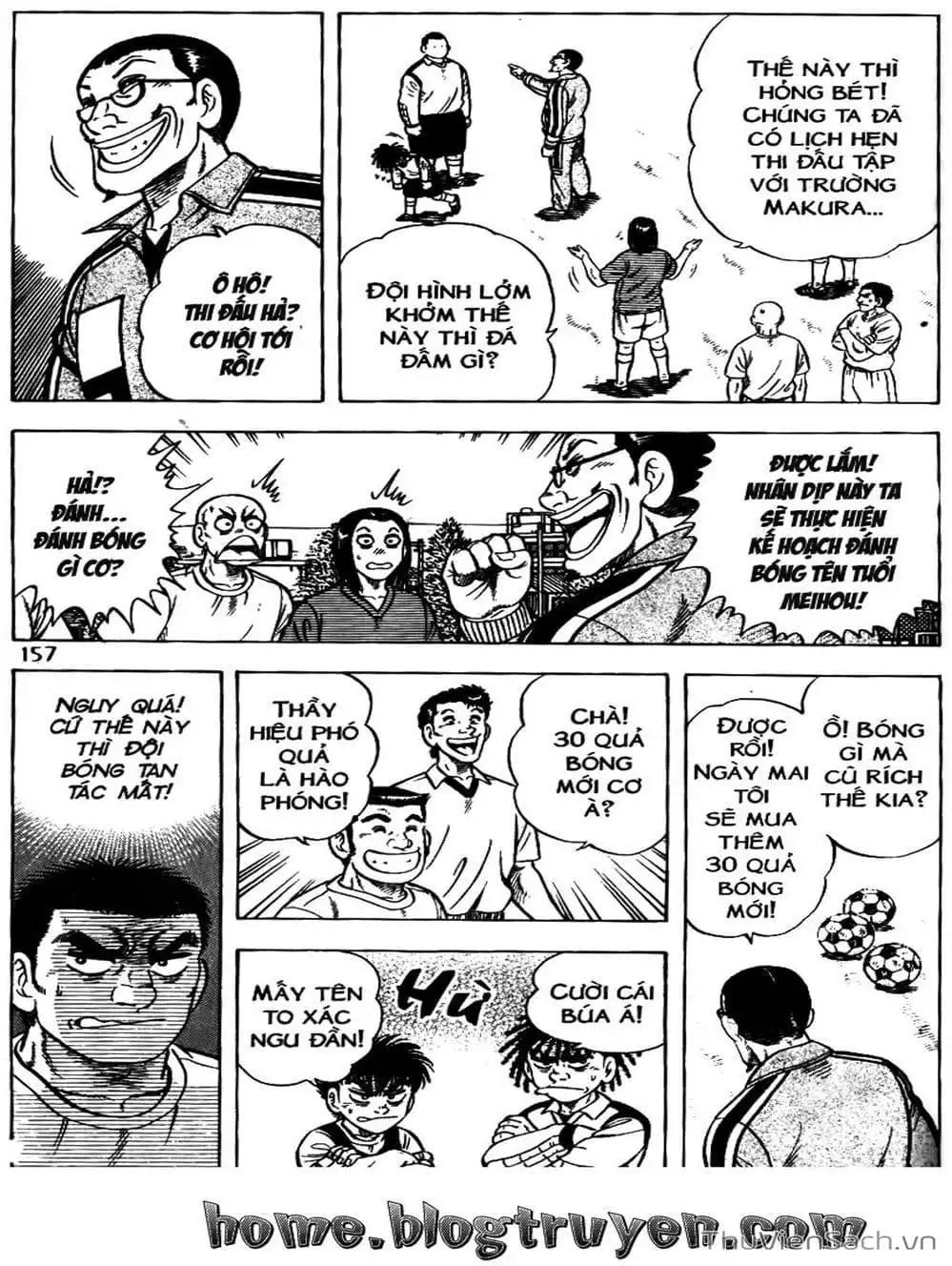 Truyện Tranh Sóng Gió Cầu Trường - Buttobi Itto trang 2