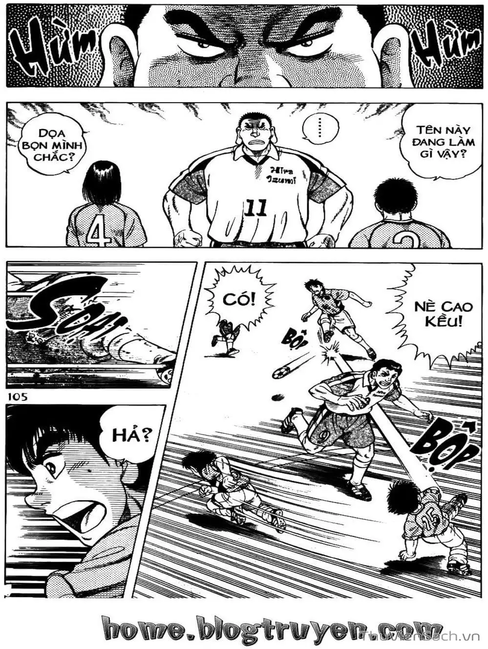 Truyện Tranh Sóng Gió Cầu Trường - Buttobi Itto trang 2