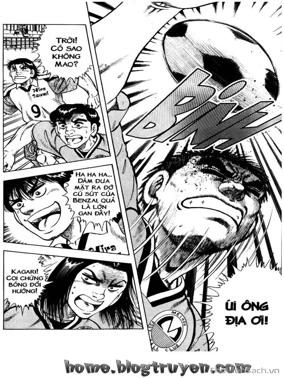 Truyện Tranh Sóng Gió Cầu Trường - Buttobi Itto trang 2