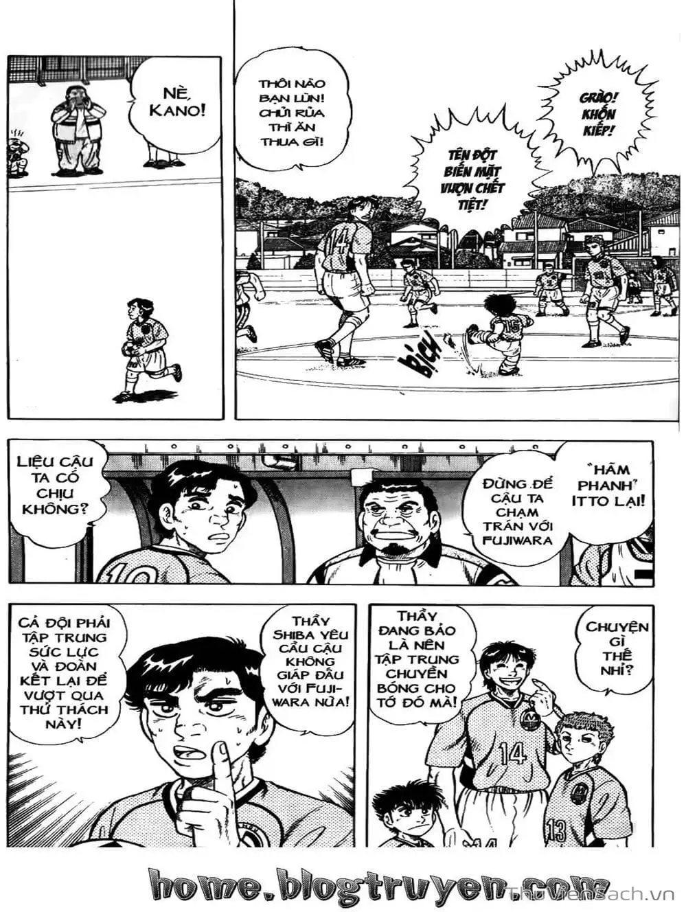 Truyện Tranh Sóng Gió Cầu Trường - Buttobi Itto trang 2
