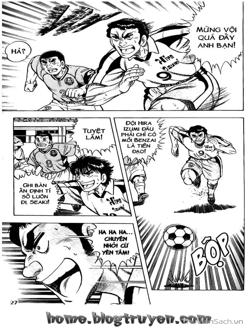 Truyện Tranh Sóng Gió Cầu Trường - Buttobi Itto trang 2