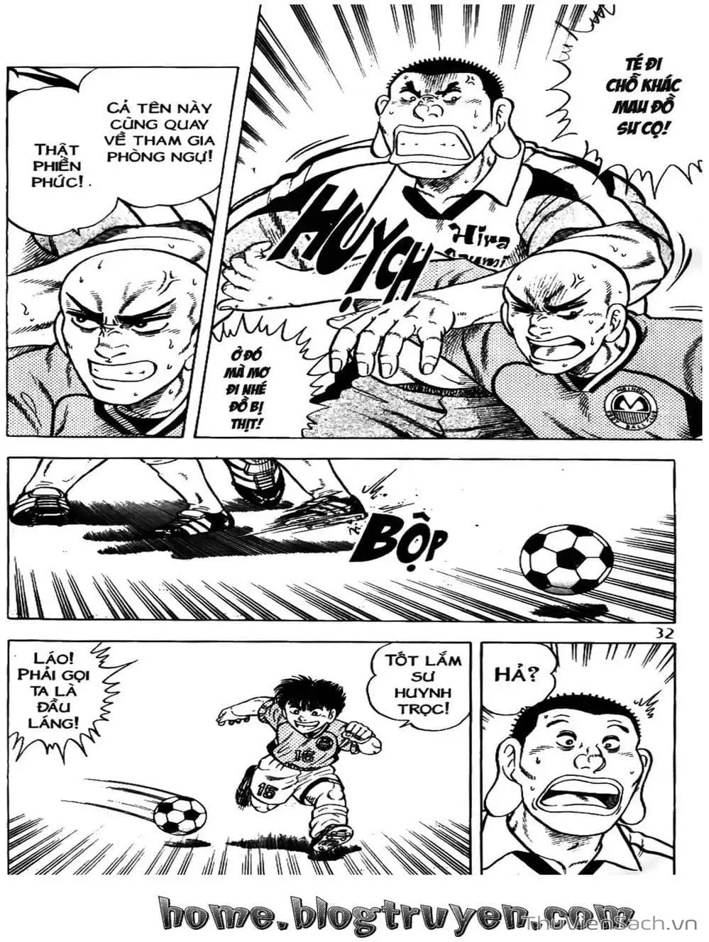 Truyện Tranh Sóng Gió Cầu Trường - Buttobi Itto trang 2