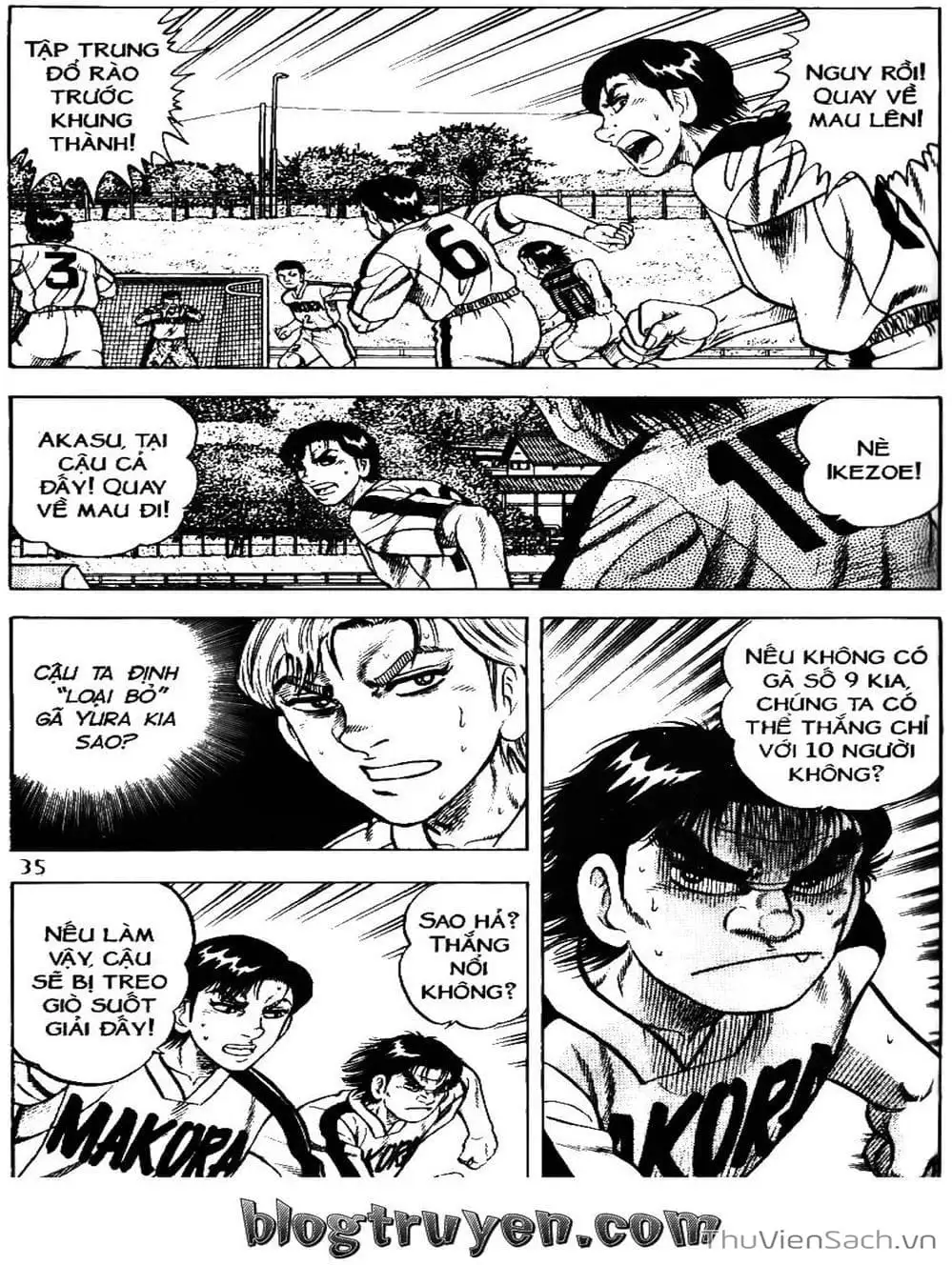 Truyện Tranh Sóng Gió Cầu Trường - Buttobi Itto trang 2