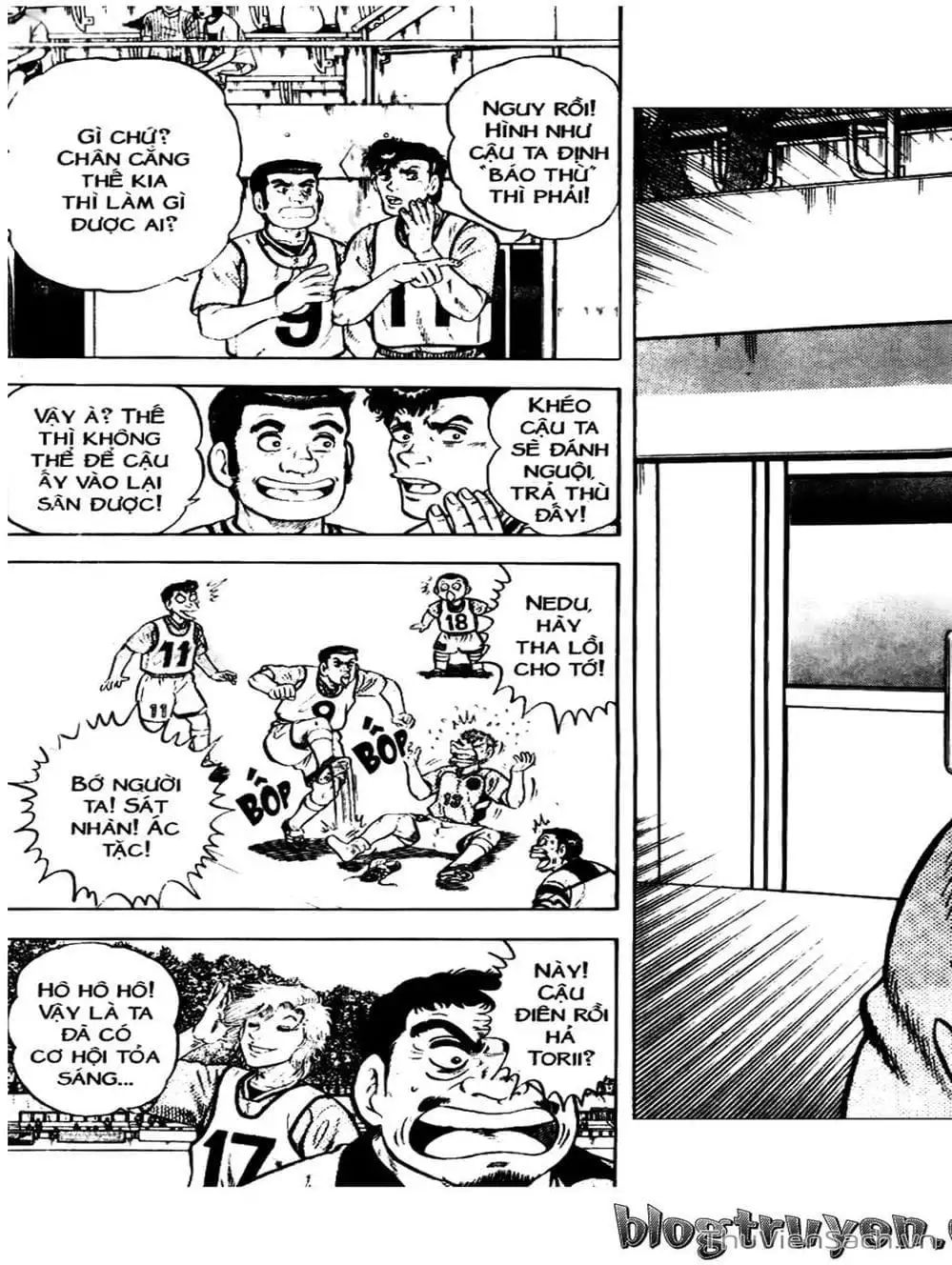 Truyện Tranh Sóng Gió Cầu Trường - Buttobi Itto trang 2