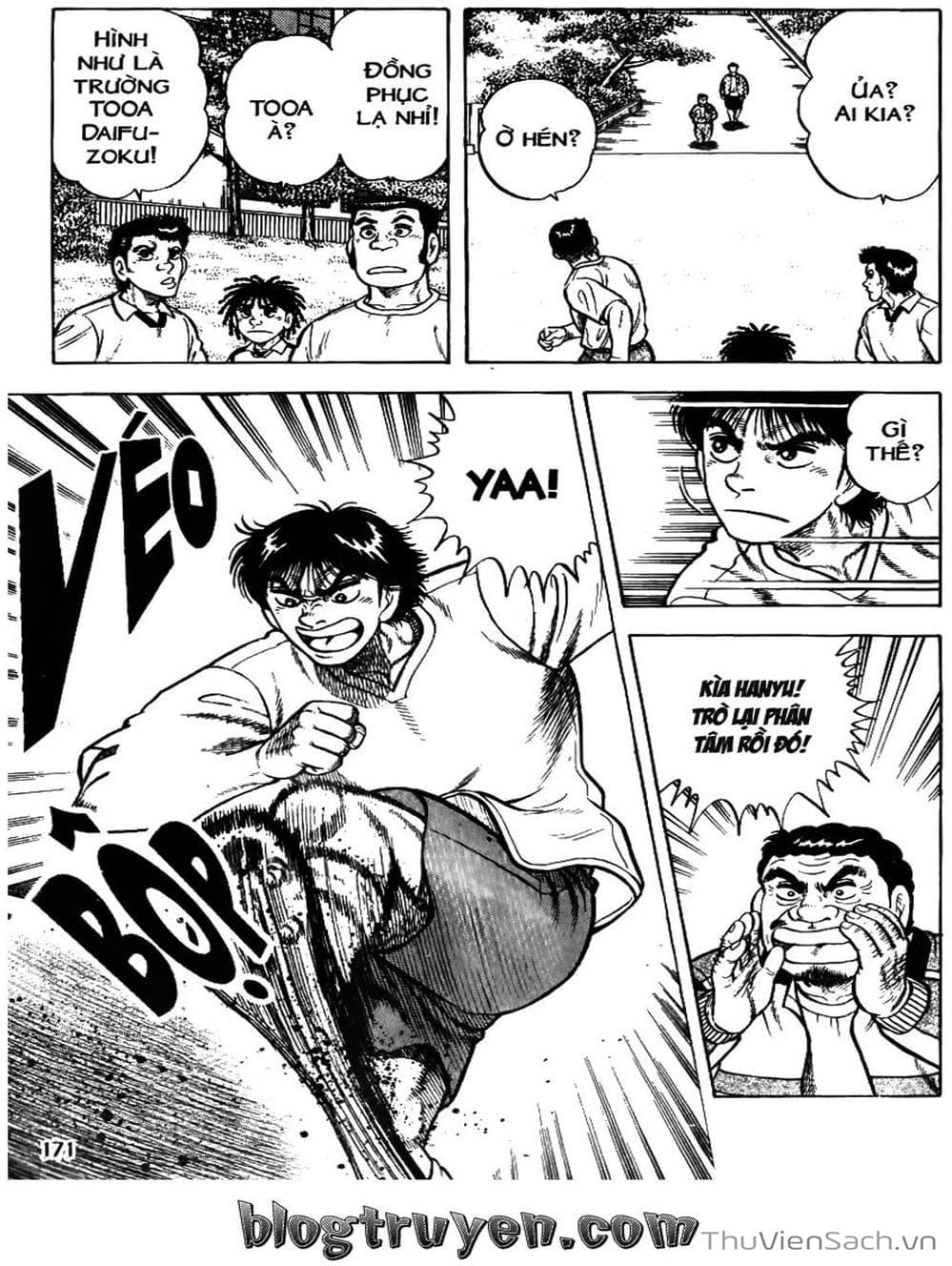 Truyện Tranh Sóng Gió Cầu Trường - Buttobi Itto trang 2