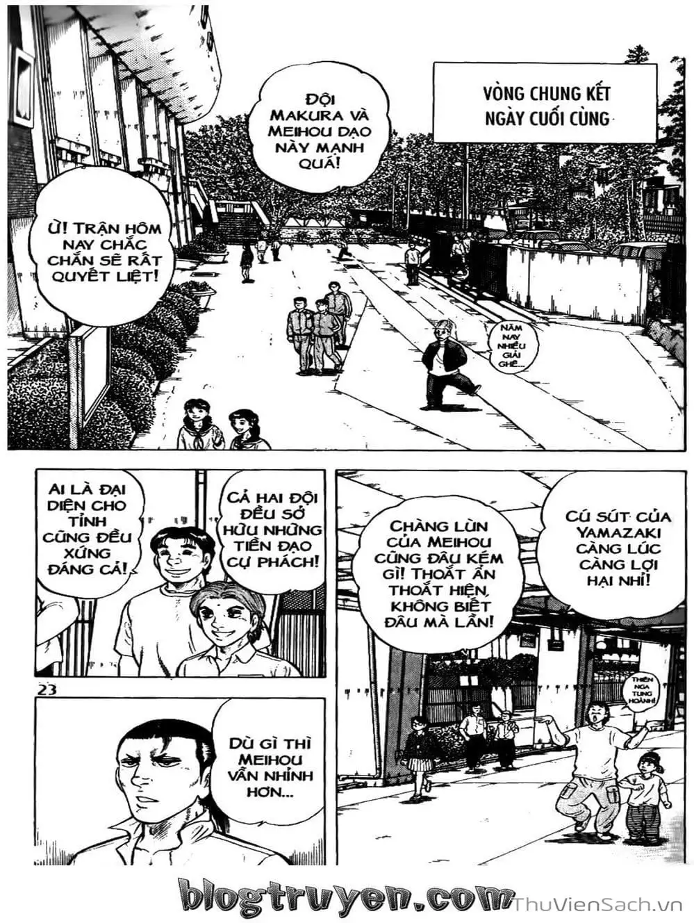 Truyện Tranh Sóng Gió Cầu Trường - Buttobi Itto trang 2