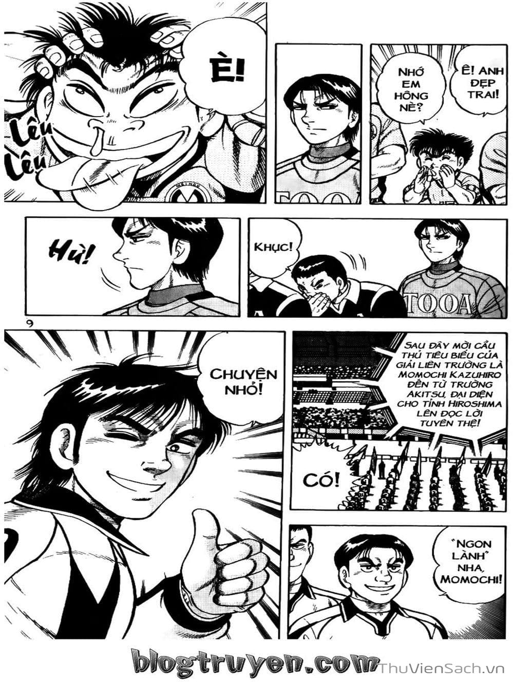 Truyện Tranh Sóng Gió Cầu Trường - Buttobi Itto trang 2