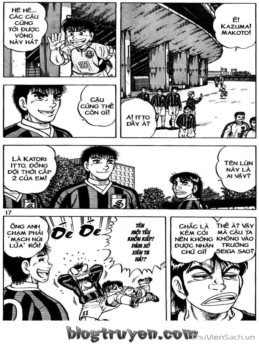 Truyện Tranh Sóng Gió Cầu Trường - Buttobi Itto trang 2