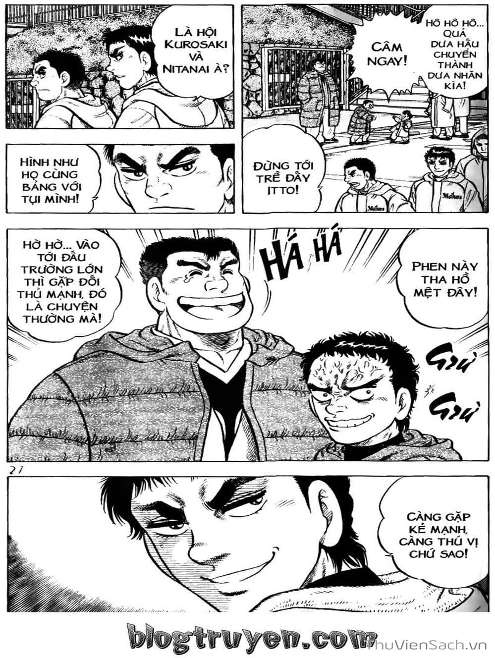 Truyện Tranh Sóng Gió Cầu Trường - Buttobi Itto trang 2