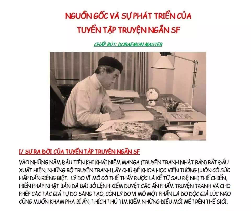 Truyện Tranh Các One-Shot Của Fujiko F. Fujio trang 2