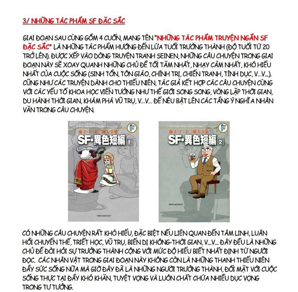 Truyện Tranh Các One-Shot Của Fujiko F. Fujio trang 2