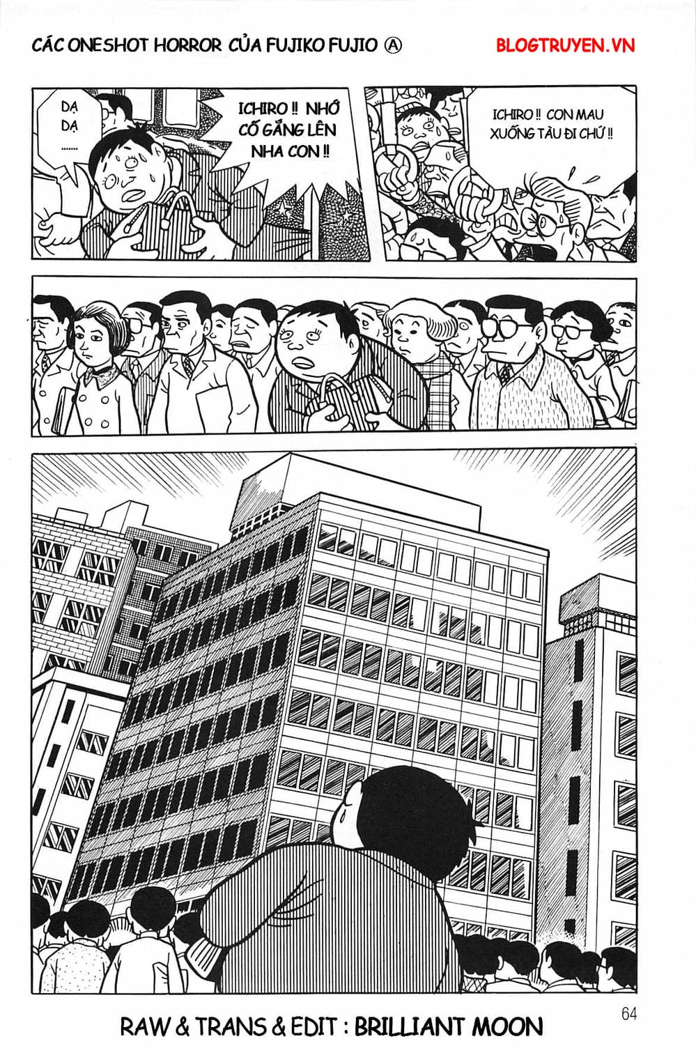 Truyện Tranh Các Oneshot Horror Của Fujiko F. Fujio trang 3