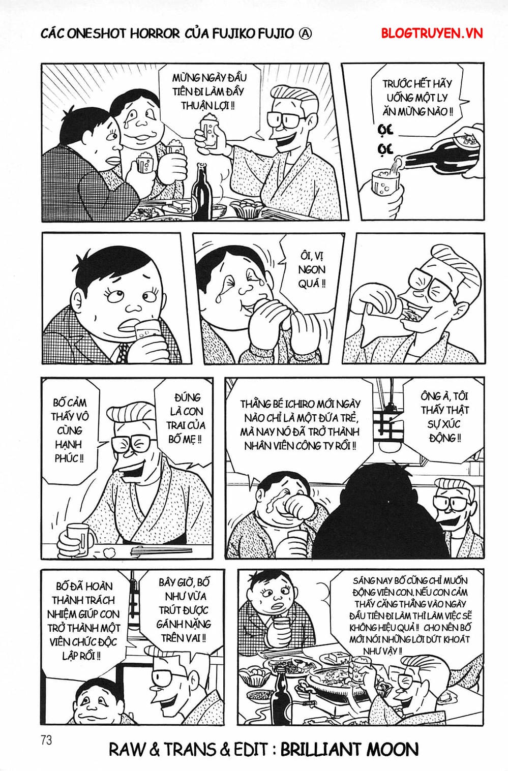 Truyện Tranh Các Oneshot Horror Của Fujiko F. Fujio trang 3