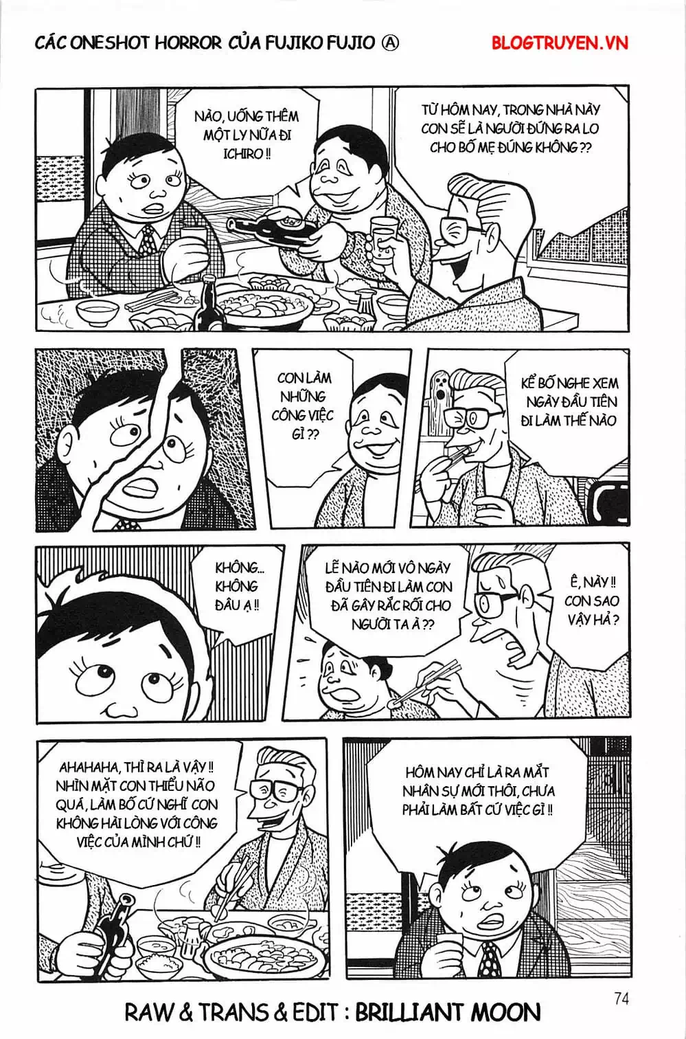 Truyện Tranh Các Oneshot Horror Của Fujiko F. Fujio trang 3