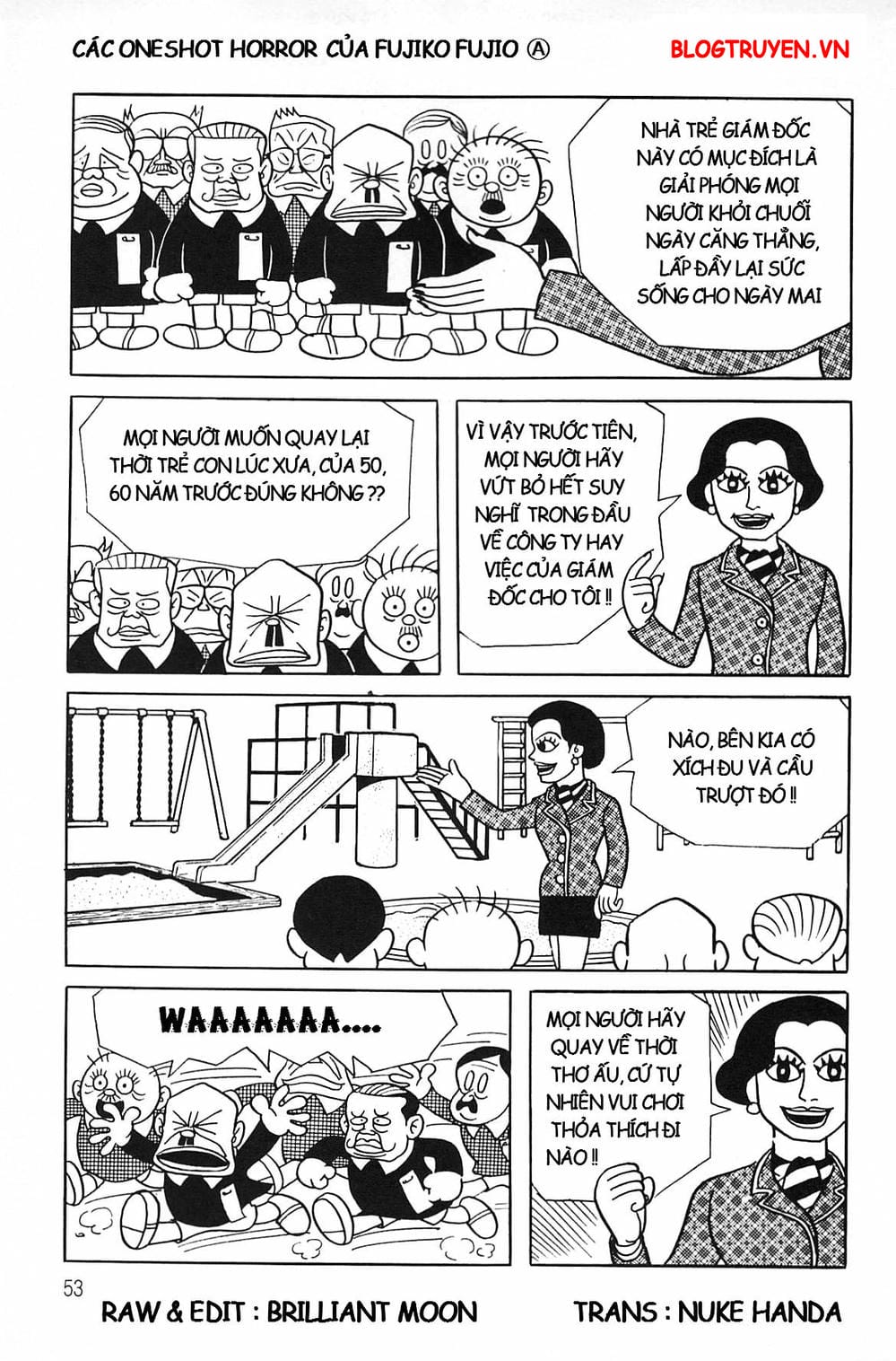 Truyện Tranh Các Oneshot Horror Của Fujiko F. Fujio trang 3