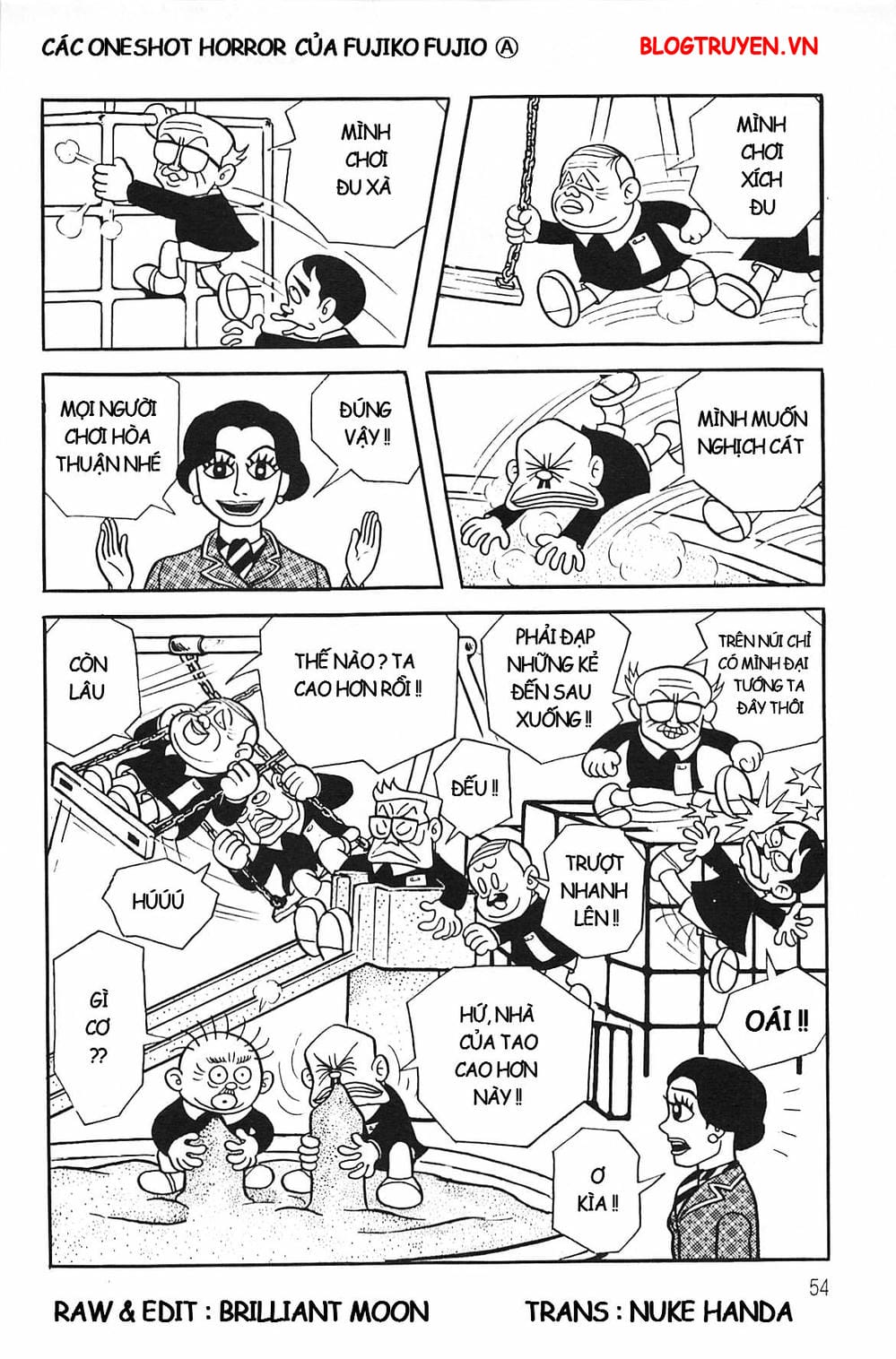 Truyện Tranh Các Oneshot Horror Của Fujiko F. Fujio trang 3