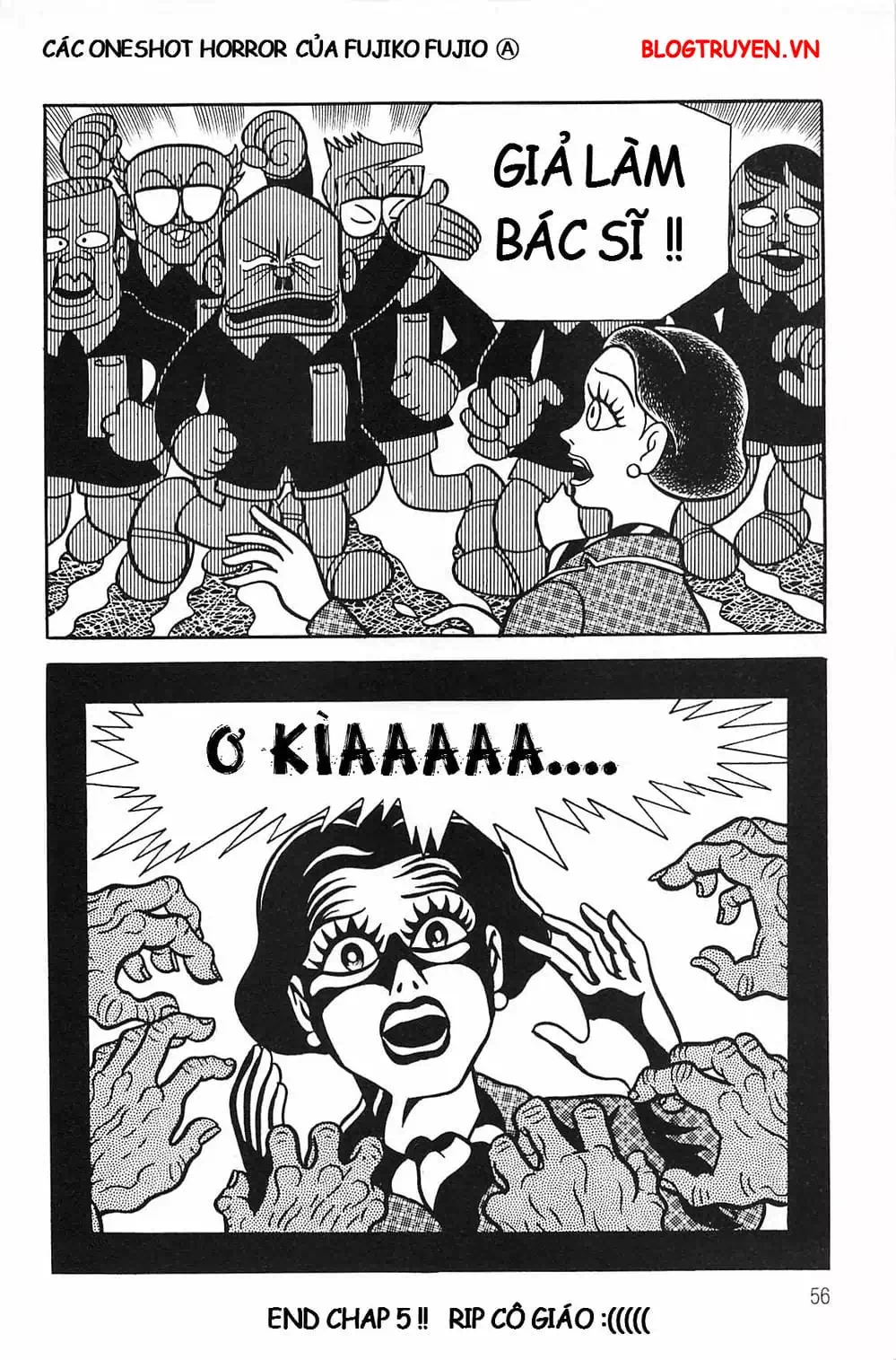 Truyện Tranh Các Oneshot Horror Của Fujiko F. Fujio trang 3