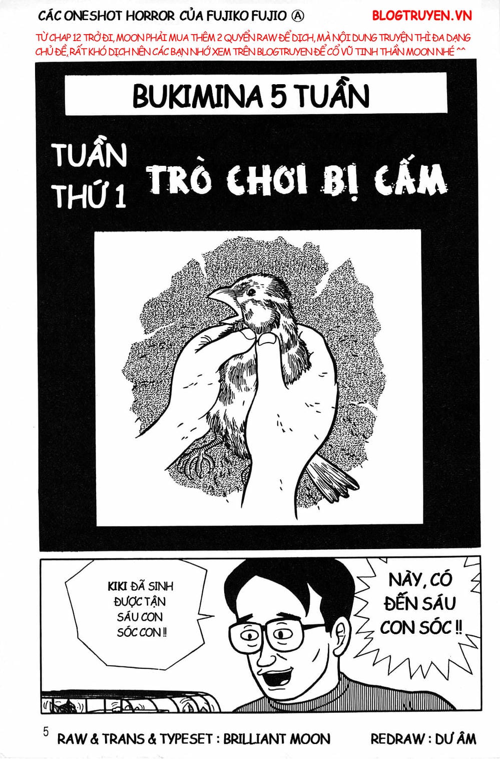 Truyện Tranh Các Oneshot Horror Của Fujiko F. Fujio trang 3