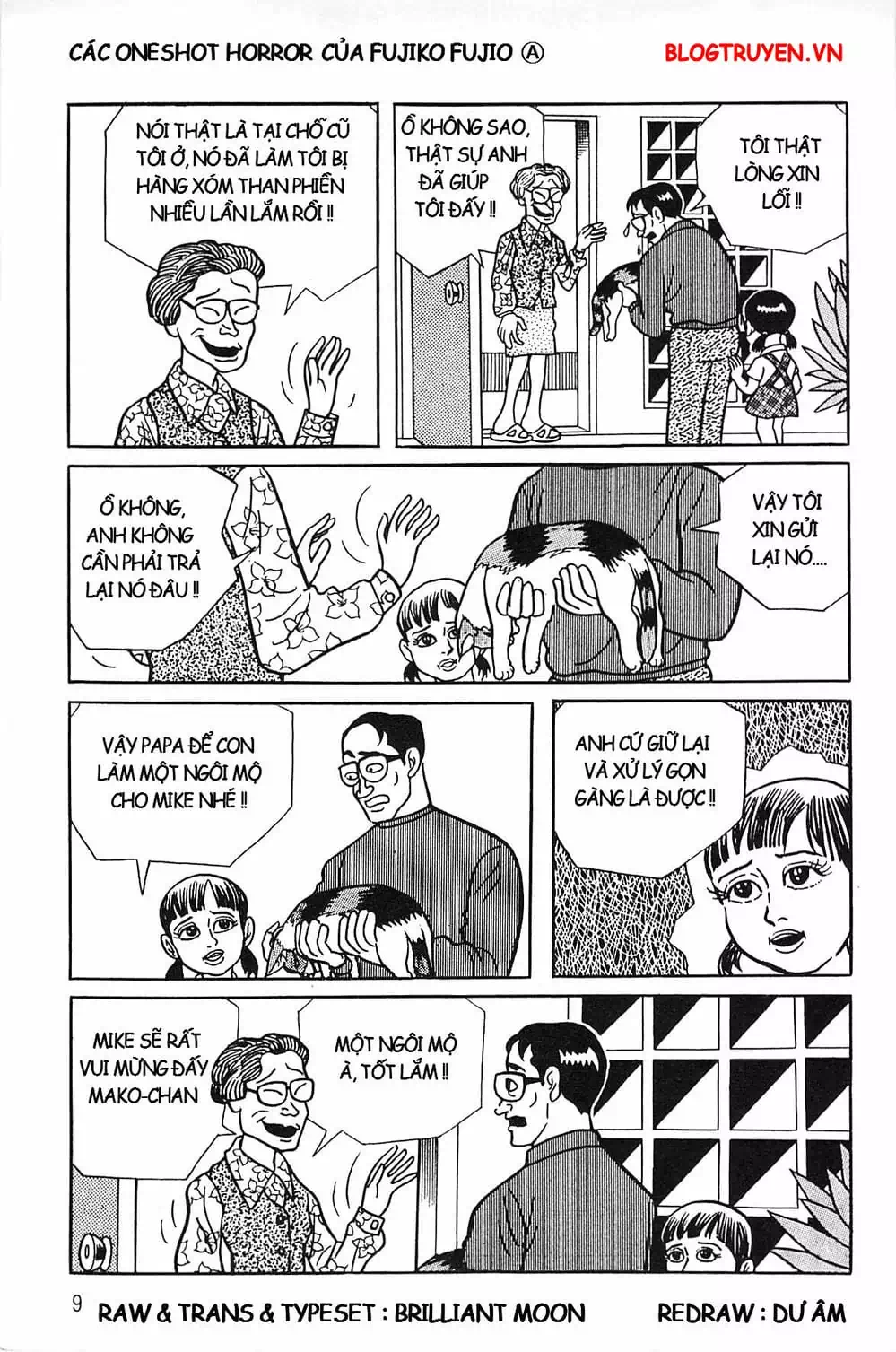 Truyện Tranh Các Oneshot Horror Của Fujiko F. Fujio trang 3