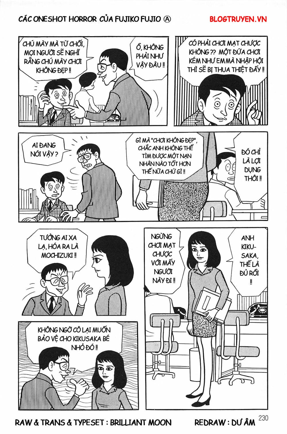 Truyện Tranh Các Oneshot Horror Của Fujiko F. Fujio trang 3