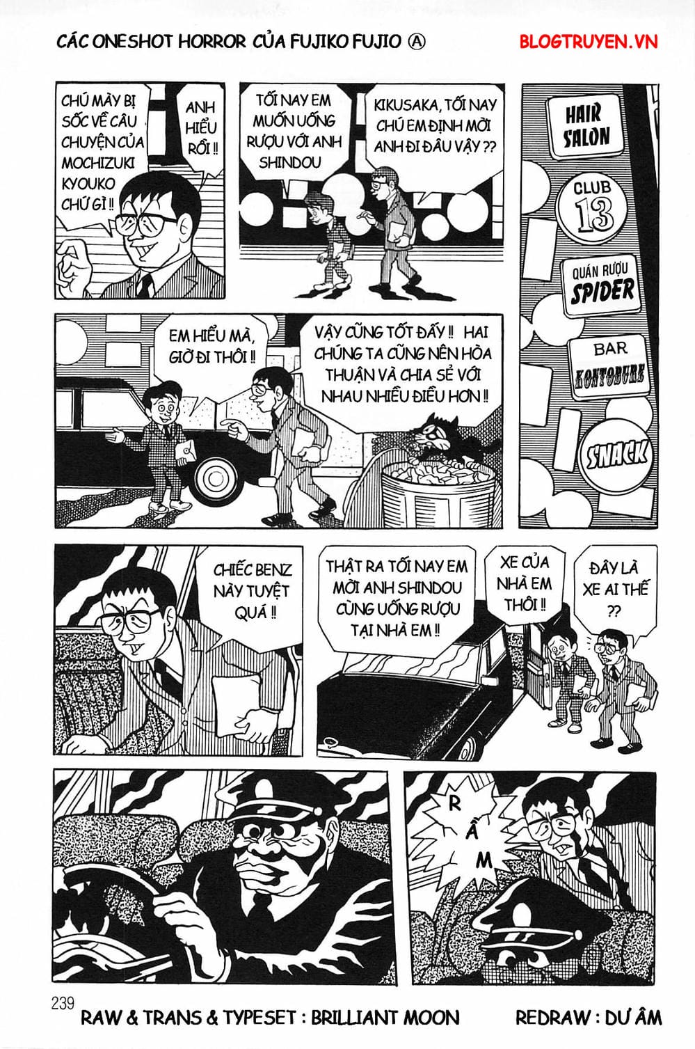 Truyện Tranh Các Oneshot Horror Của Fujiko F. Fujio trang 3