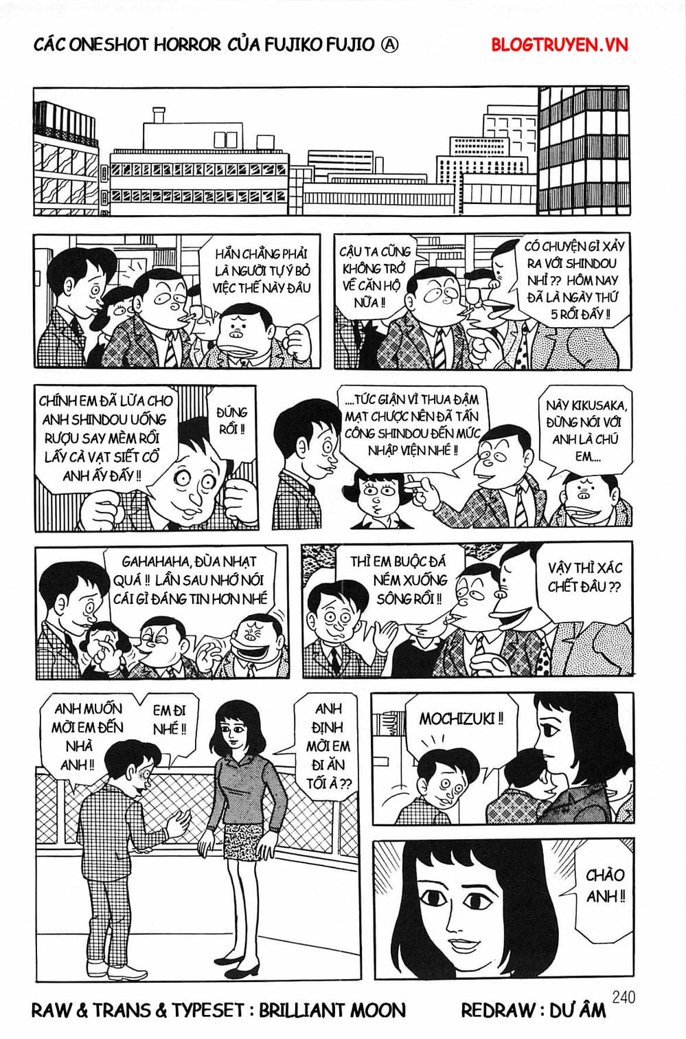 Truyện Tranh Các Oneshot Horror Của Fujiko F. Fujio trang 3