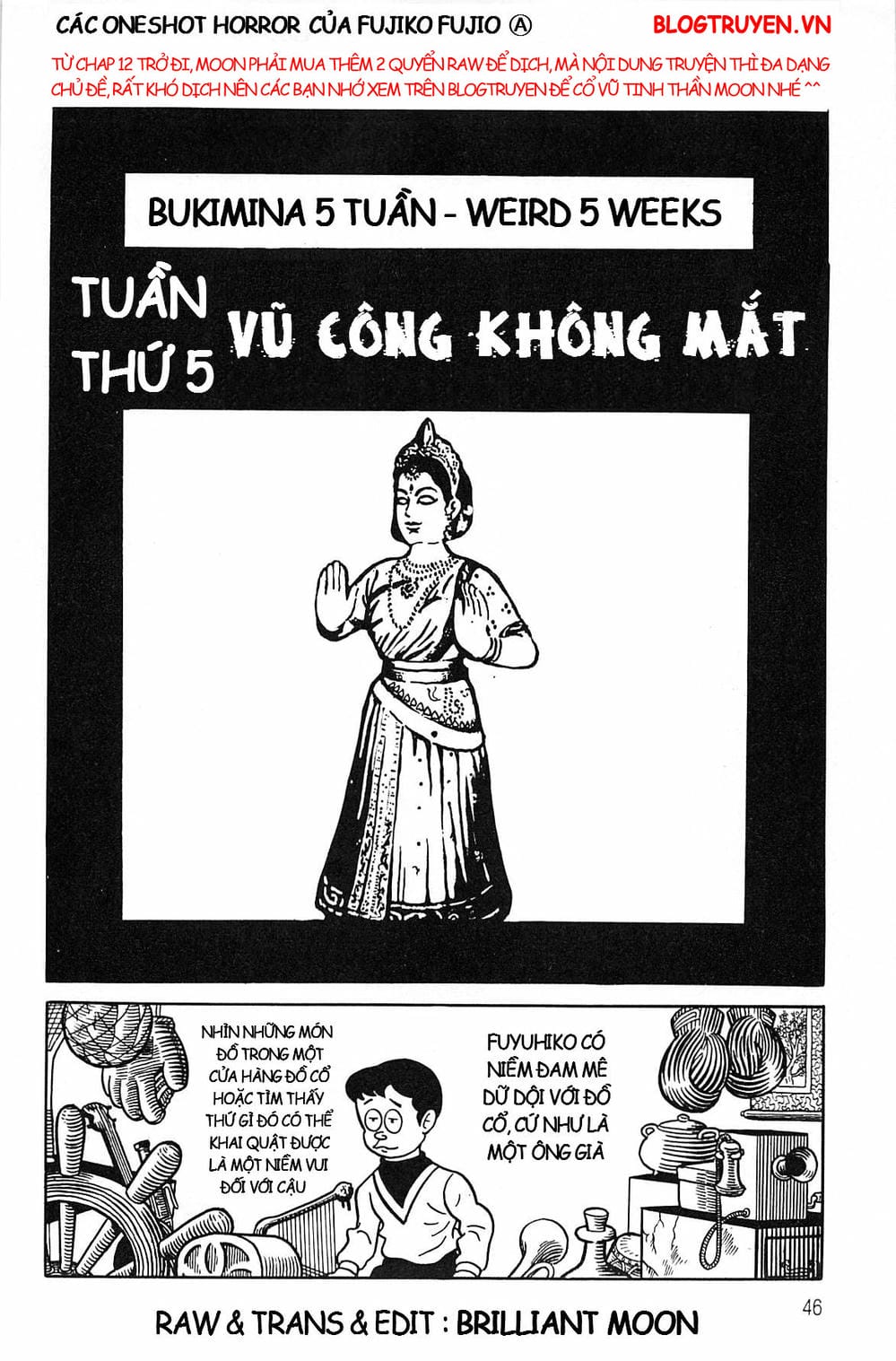 Truyện Tranh Các Oneshot Horror Của Fujiko F. Fujio trang 3