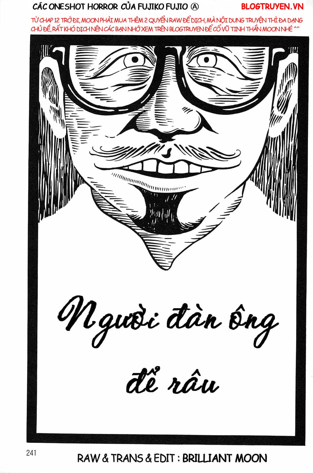 Truyện Tranh Các Oneshot Horror Của Fujiko F. Fujio trang 3