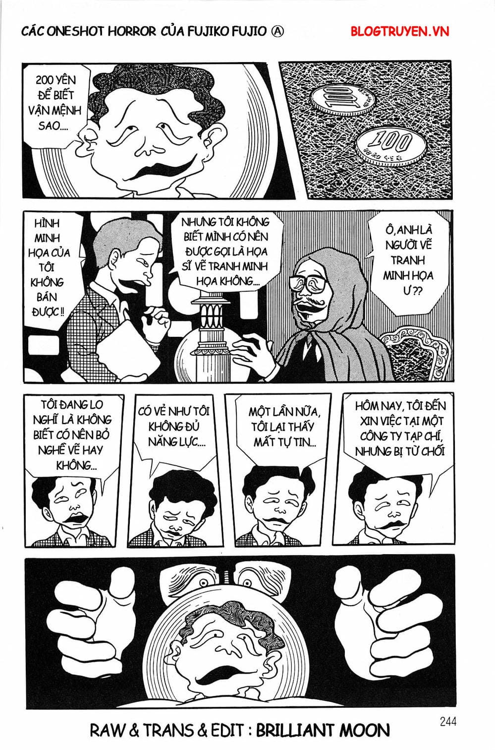 Truyện Tranh Các Oneshot Horror Của Fujiko F. Fujio trang 3