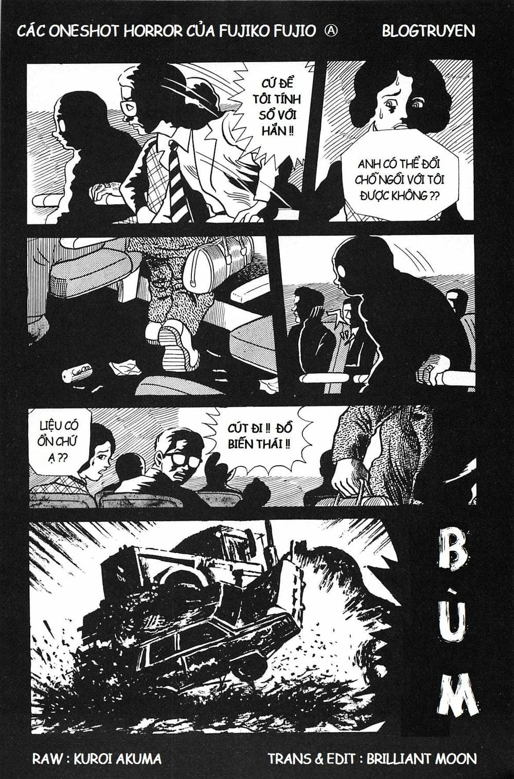 Truyện Tranh Các Oneshot Horror Của Fujiko F. Fujio trang 3