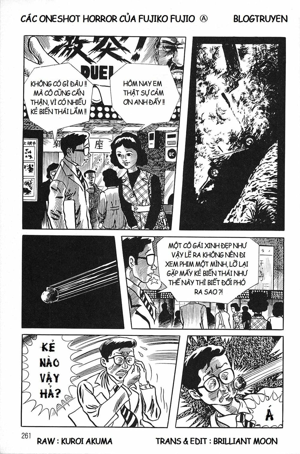 Truyện Tranh Các Oneshot Horror Của Fujiko F. Fujio trang 3